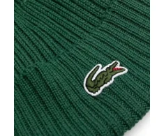 Lacoste Vilnonė briaunota kepuraitė Žalia - RB0001-132