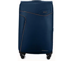 Kelioninis Solier Luggage Lagaminas Solier 23 (M) STL1651 - Tamsiai mėlyna, ruda