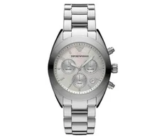 Laikrodis ARMANI AR5960. Kwarcowy, Kolor sidabrinė. Kobieta.
