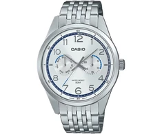 Laikrodis CASIO MTPE340D7AVDF. Kwarcowy, Kolor pilka. Mężczyzna.