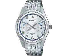 Laikrodis CASIO MTPE340D7AVDF. Kwarcowy, Kolor pilka. Mężczyzna.