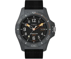 Laikrodis TIMEX TW2V40500. Słoneczny, Kolor juoda. Mężczyzna.