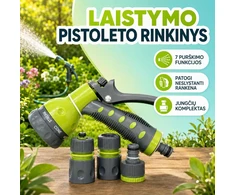 Grouw Laistymo pistoleto rinkinys su jungtimis