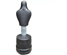 Laisvai pastatomas reguliuojamas manekenas MASTERS BOX-MAN-1 juodas