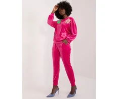 Veliūrinis kostiumas moterims ITALY MODA DHJ-KMPL-8655.05