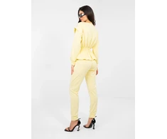 Laisvalaikio kostiumas moterims-IT-KMPL-22239.95-jasny geltona