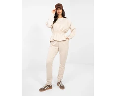 Laisvalaikio kostiumas moterims-IT-KMPL-22239.95-smėlio spalva