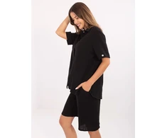 Laisvalaikio kostiumas moterims-LK-KMPL-510096.96-juoda