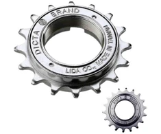 Laisvoji žvaigždė 1 greitis 18 dantukų 1/2''x1/8'' 1.37'' sidabrinis