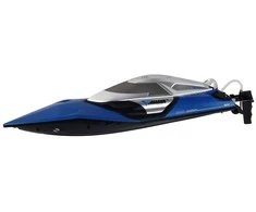 Nuotoliniu būdu valdomas motorlaivis Lean Toys, mėlynas/juodas, 9 d.