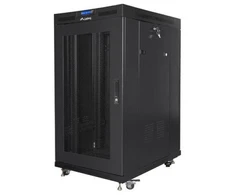 LANBERG LCD FLAT PACK V2 19" 22U 800X1000 Juodas PERFORUOTAS DURŲ MONTAVIMO STOVAS (RACK CABINET)