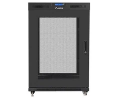 LANBERG LCD FLAT PACK V2 19" 22U 800X1000 Juodas PERFORUOTAS DURŲ MONTAVIMO STOVAS (RACK CABINET)