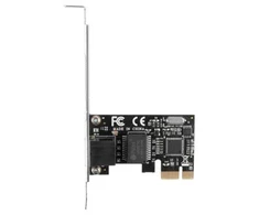 Ausinės LANBERG PCI-E 1X RJ45 1Gb tinklo plokštė RTL8111C LOW PROFILE PCE-1GB-201
