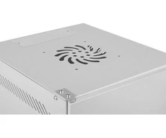LANBERG Rack spintelė 10 colių sieninis laikiklis 4U 280x310 pilkas su metalinėmis durelėmis butas paketas