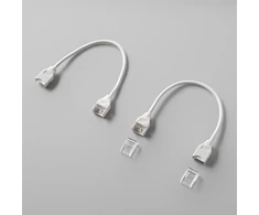 Lankstus sujungimas LED juostai 220V su 20 cm kabeliu
