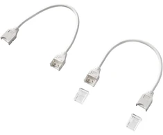 Lankstus sujungimas LED juostai 220V su 20 cm kabeliu
