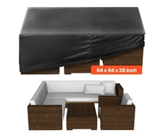 VEVOR lauko baldų uždangalas 420D vandeniui 239x239 cm
