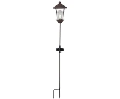 Lauko LED lempa „Messina“ su saulės baterija (78 cm)