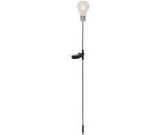 lauko LED lemputė „Edison“ su saulės baterija (80 cm, vintage stilius)