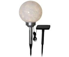 Lauko LED sodo lempa „Luna“ su saulės baterija (37 cm)