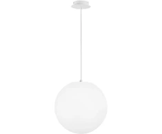 Lauko pakabinamas šviestuvas GECO, baltas, 1xE27, IP65