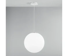 Lauko pakabinamas šviestuvas GECO, baltas, 1xE27, IP65