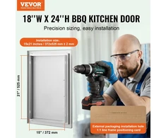 VEVOR Lauko virtuvės durelės, 457x610 mm