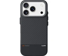 Dėklas Zagg Laut Kev Protect Apple iPhone 17 Pro Max, juodos spalvos