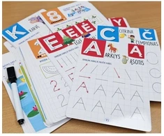 Lavinamosios užduotys. Edukacinių kortelių rinkinys. 5-6 metų vaikams