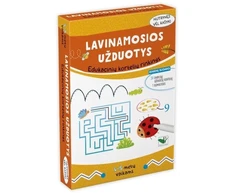 Lavinamosios užduotys. Edukacinių kortelių rinkinys. 4-5 metų vaikams