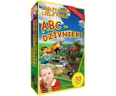 PIO Lavinanti dėlionė ABĖCĖLĖ gyvūnai LATVIŲ KALBA, 2+