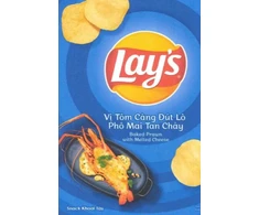 Lay's Baked Prawn With Melted Cheese Flavor 90g x40 (VN)