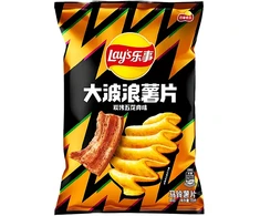 Lay's Big Wave Grilled Pork Flavor 70g x 22 pcs (CHI)