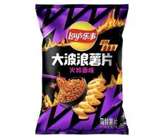 Lay's Big Wave Korean Spicy Chicken Noodles Flavor 70g x 22 pcs (CHI)