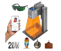 VEVOR Dviejų lazerių graviruoklis 2-in-1, 10,000 mm/s