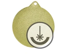 Lazeriu graviruotas medalis - RMI