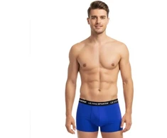 Le Coq Sportif vyriškos bokserių stiliaus kelnaitės, 3 vnt., raudonos, pilkos, tamsiai mėlynos