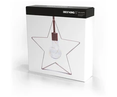 DecoKing LED dekoracija Prince Cooper, šiltai balta (5 LED)