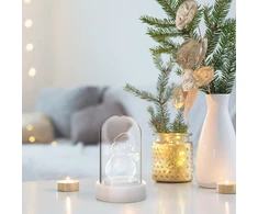 Pakabinamas šviestuvas DecoKing Kalėdų dekoracija LED Kalėdų Senelis