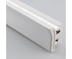 LED gipsinis profilis su dangteliu PROFY, baltas, 1m