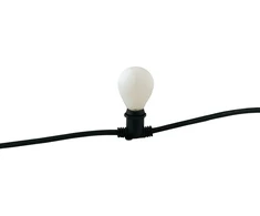 LED girlianda PICNIC, juoda, 10xE14, 5m