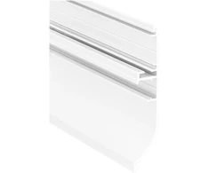 LED grindjuostės profilis SKIRT10 AC2/Q9, baltas, 2m