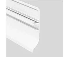LED grindjuostės profilis SKIRT10 AC2/Q9, baltas, 3m