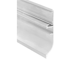 LED grindjuostės profilis SKIRT10 AC2/Q9, neanoduoto aliuminio, 2m