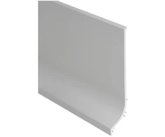 LED grindų apdailos profilis BASE, anoduoto aliuminio, 2m