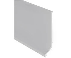 LED grindų apdailos profilis BASE, neanoduoto aliuminio, 2m