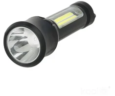 LED įkraunamas žibintuvėlis X-MPR 1 LED2B, juodas, 6000K/raudona šviesos sp.
