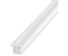 LED įleidžiamas profilis SLOT, baltas, 3m, 346229
