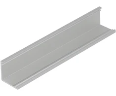 LED juostos kampinis profilis CABI12 DUO E, anoduoto aliuminio, 3m