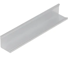 LED juostos kampinis profilis CABI12 DUO E, neanoduoto aliuminio, 2m